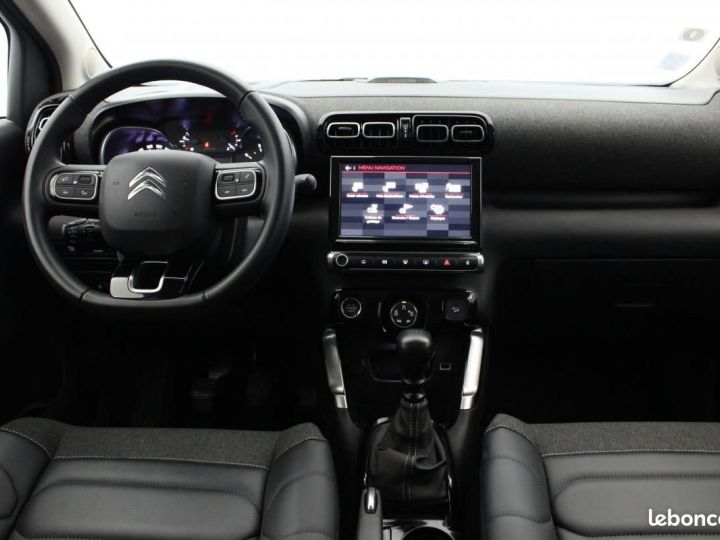 Citroen C3 Aircross Citroën Puretech 110 S&S BVM6 Shine Pack Toit ouvrant vitré panoramique + Afficha... Noir - 10