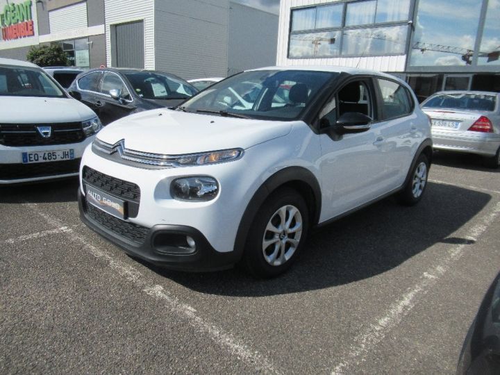 Citroen C3 BlueHDi 100 SetS BVM5 Feel Blanc - 1