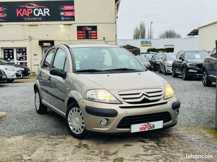 Citroen C3 CITROËN 1.4 HDi CONFO (2008) 171 503 km • Garantie 6 mois Beige - 1