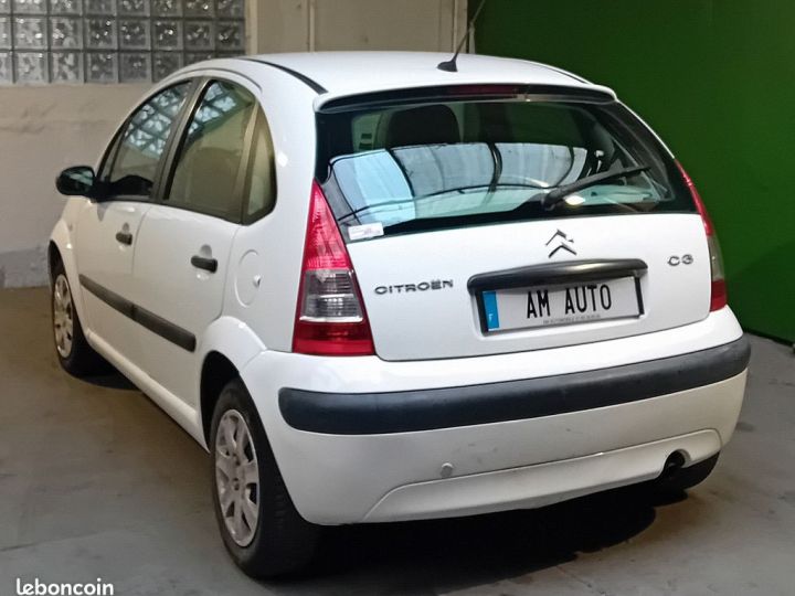 Citroen C3 Citroën 1,4L HDI Blanc - 3