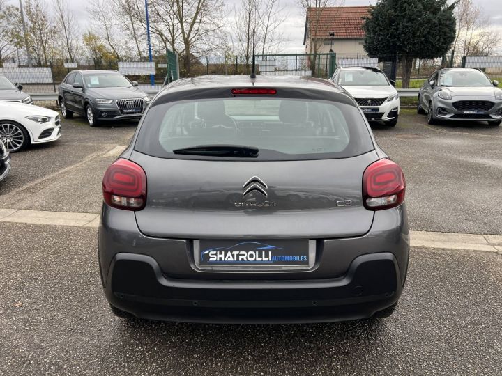 Citroen C3 Citroën CTTE 1.5 BlueHDi 100ch 1erMain GPS Carplay TVA20% 7,500 Euro H.T. GRIS - 7