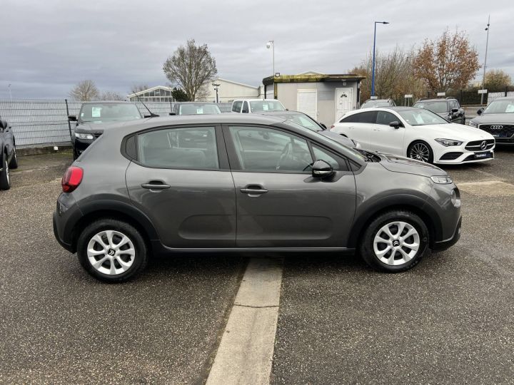 Citroen C3 Citroën CTTE 1.5 BlueHDi 100ch 1erMain GPS Carplay TVA20% 7,500 Euro H.T. GRIS - 8