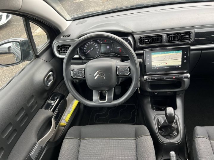 Citroen C3 Citroën CTTE 1.5 BlueHDi 100ch 1erMain GPS Carplay TVA20% 7,500 Euro H.T. GRIS - 16