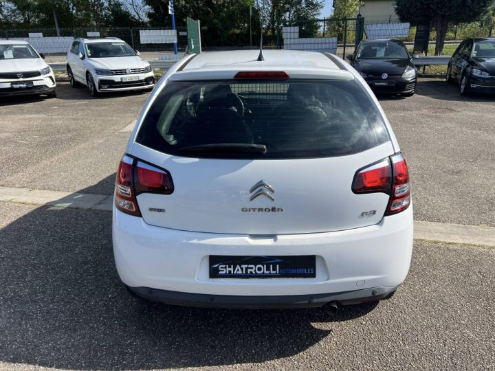 Citroen C3 Citroën II 1.6 BlueHDi 75ch CTTE 2Places Clim Régulateur TVA20% Récupérable BLANC - 7