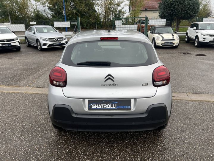 Citroen C3 Citroën III 1.6 BlueHDi 75ch Feel Business S&S Clim Régulateur GPS CarPlay GRIS CLAIR - 7