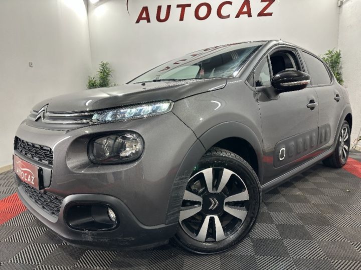 Citroen C3 ESS 82 Shine +39500KMS Gris Foncé - 2