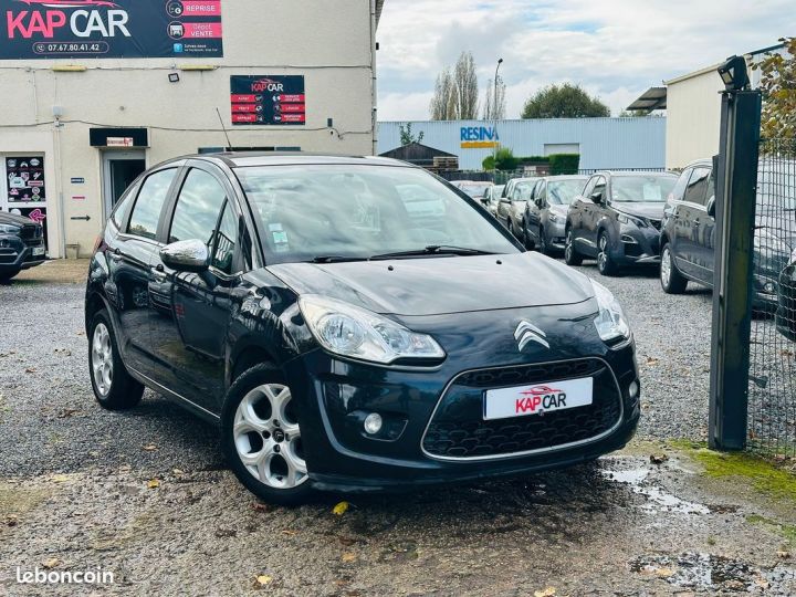 Citroen C3 II 1.4 HDI 70 AIRPLAY Garantie 6 mois Noir - 1