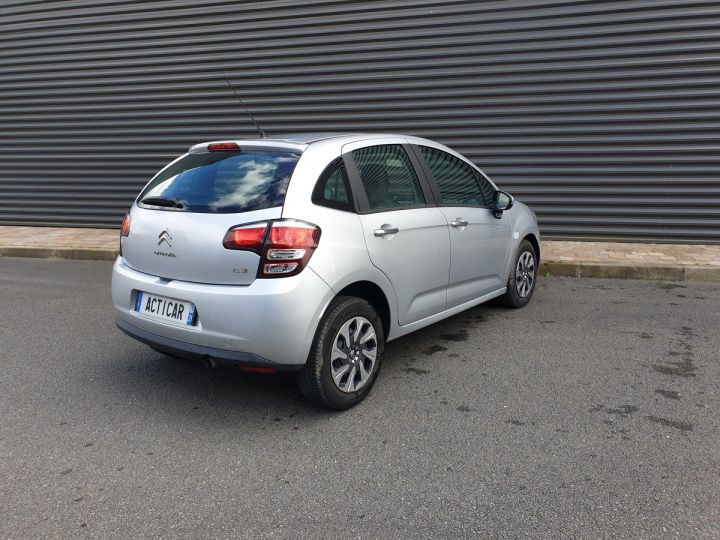 Citroen C3 ii phase 2 1.4 hdi 68 club entreprise - tva places Gris Occasion - 23