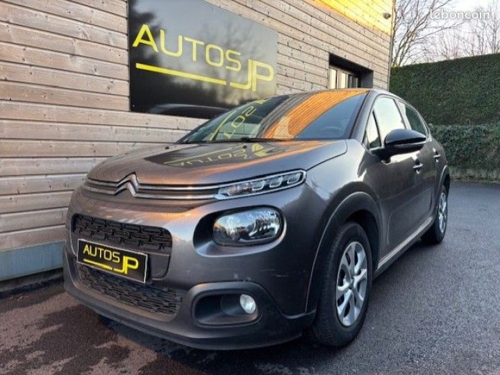 Citroen C3 iii 1.5 bluehdi 100 s&s feel business bv5 Gris - 1