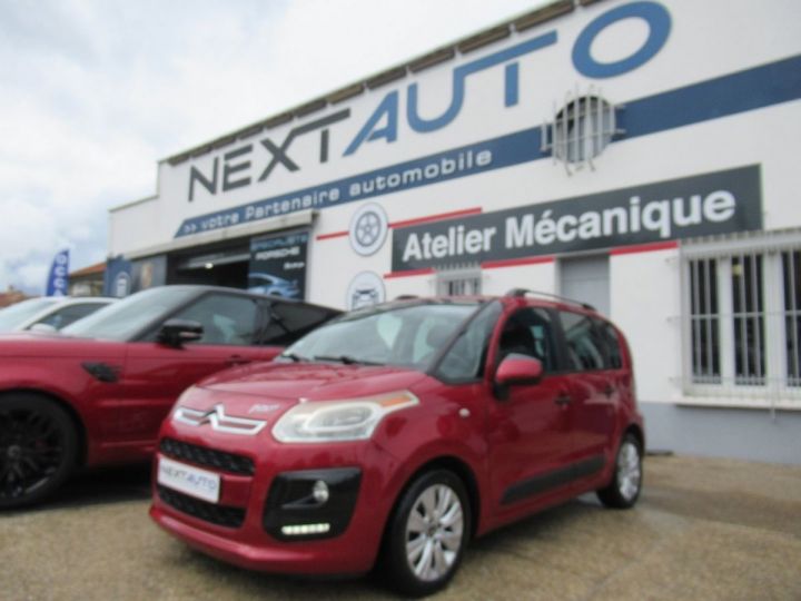 Citroen C3 Picasso 1.6 HDI115 EXCLUSIVE Rouge - 1