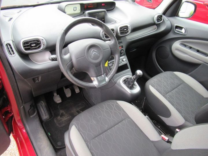 Citroen C3 Picasso 1.6 HDI115 EXCLUSIVE Rouge - 2