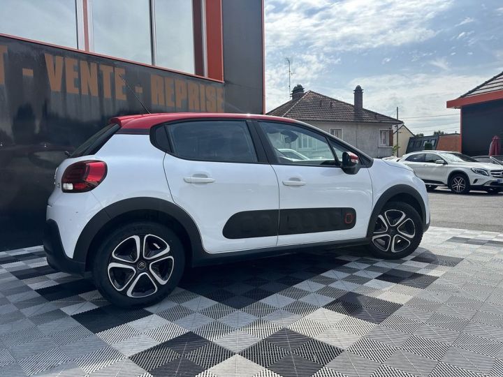 Citroen C3 PURETECH 82CH FEEL Blanc - 2