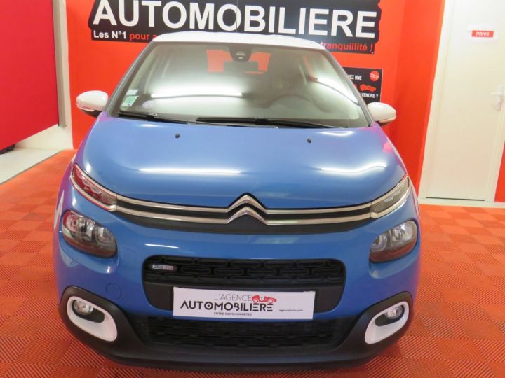 Citroen C3 shine 1.2 pure tech 82 cv Bleu - 2