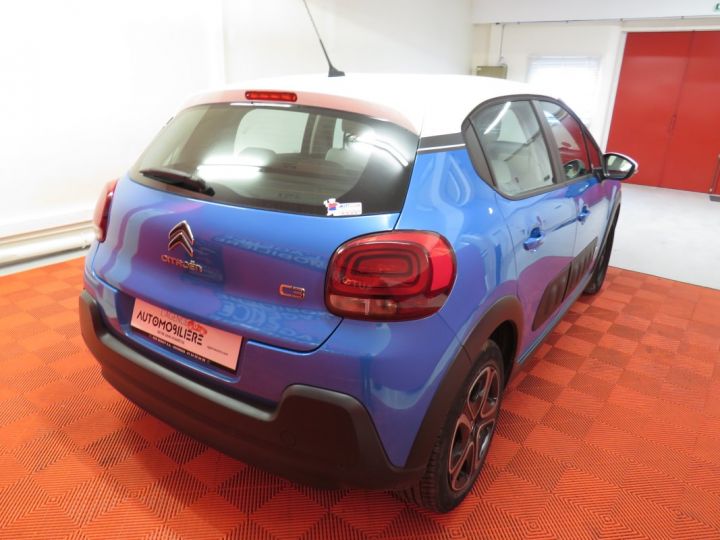 Citroen C3 shine 1.2 pure tech 82 cv Bleu - 5