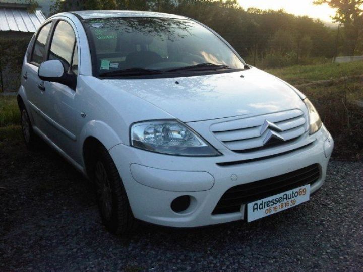 Citroen C3 SOCIETE 1.5 HDI PACK CLIM      Diesel BLANCHE - 1