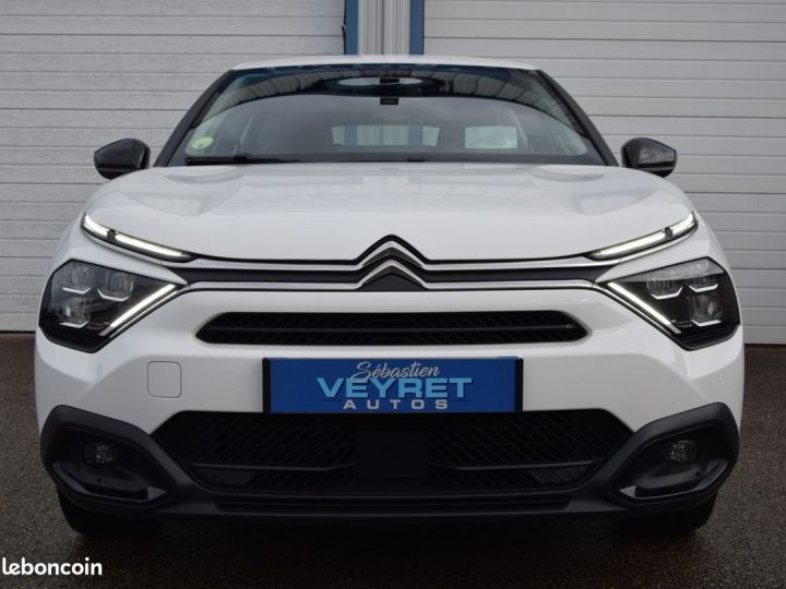 Citroen C4 1.5 Blue HDI 130 FEEL PACK EAT8 TVA Blanc - 2