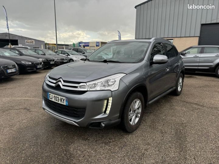 Citroen C4 Aircross 4x4 1.6 hdi 115 ch s&s exclusive- camera Gris - 1