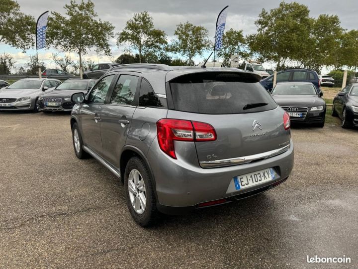 Citroen C4 Aircross 4x4 1.6 hdi 115 ch s&s exclusive- camera Gris - 4