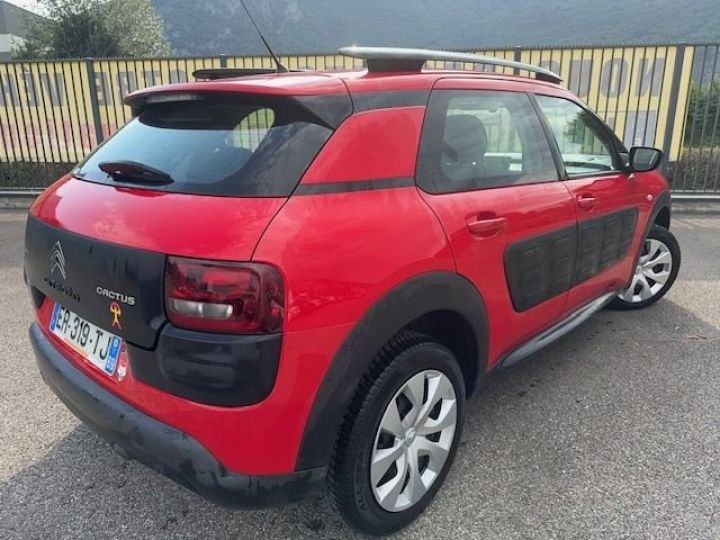 Citroen C4 Cactus BLUEHDI 100 FEEL EDITION Rouge - 4