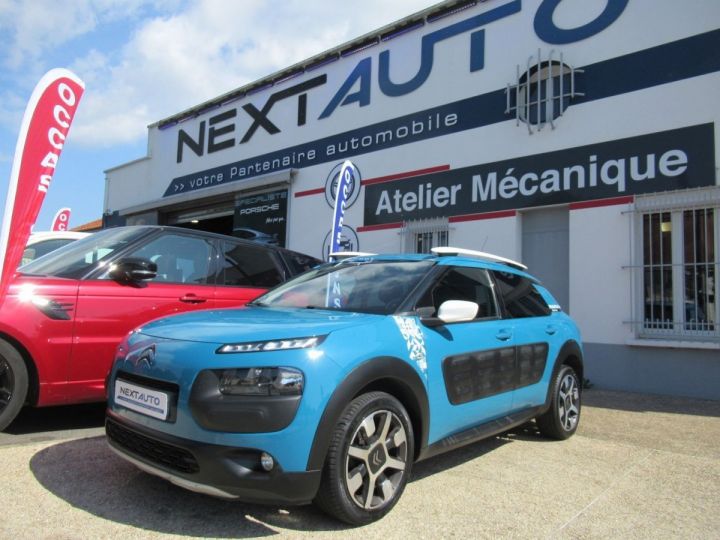 Citroen C4 Cactus PURETECH 110 RIP CURL S&S Bleu - 1