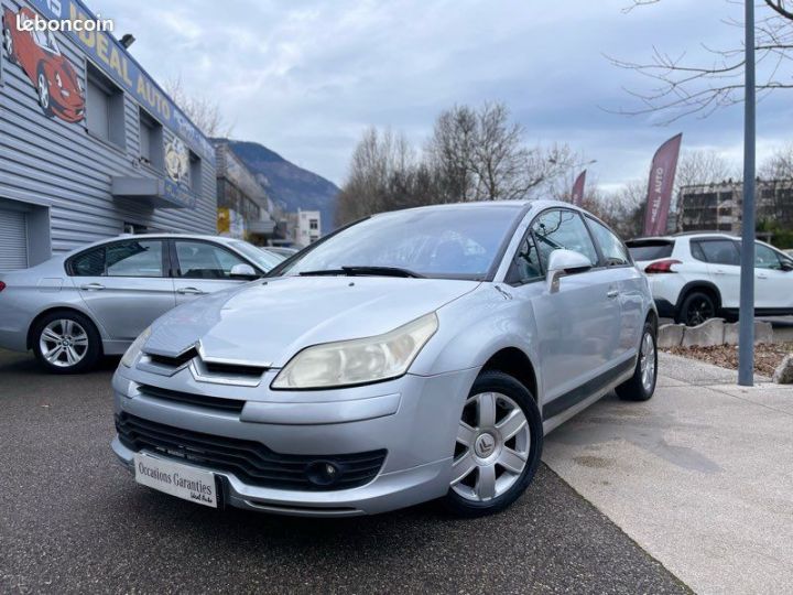 Citroen C4 Citroën Coupe 1.6 16v 110ch Pack Ambiance BVA Gris - 2