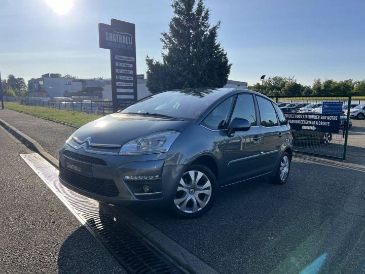 Citroen C4 Citroën Picasso 1.6 HDI 110ch Business 1erMain Clim Régulateur GPS DistriOK GRIS - 1