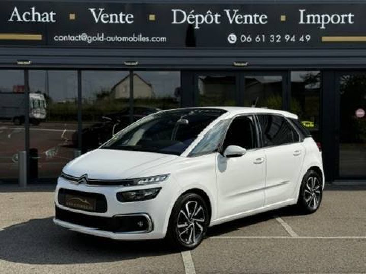 Citroen C4 Citroën Picasso II BlueHDi 120ch Business+ EAT6 Blanc Banquise - 1