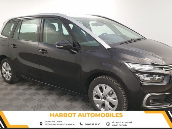 Citroen C4 Grand spacetourer 1.2 puretech 130cv eat8 7pl feel + sieges chauffants Noir perla nera - 1