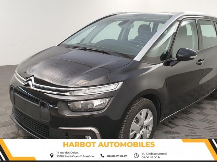 Citroen C4 Grand spacetourer 1.2 puretech 130cv eat8 7pl feel + sieges chauffants Noir perla nera - 2