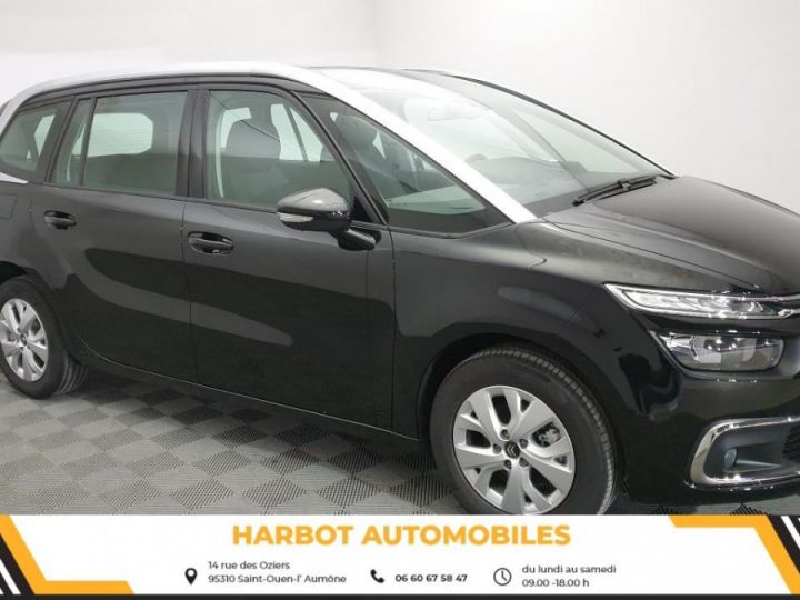 Citroen C4 Grand spacetourer 1.2 puretech 130cv eat8 7pl feel + sieges chauffants Noir perla nera - 1