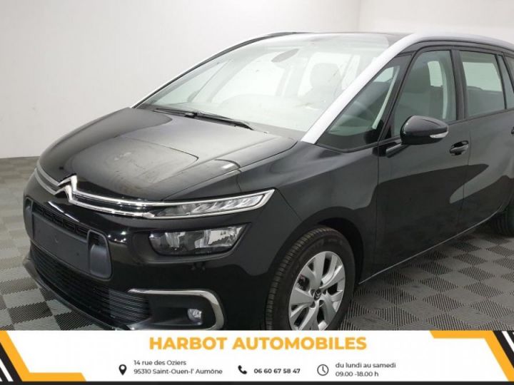 Citroen C4 Grand spacetourer 1.2 puretech 130cv eat8 7pl feel + sieges chauffants Noir perla nera - 2