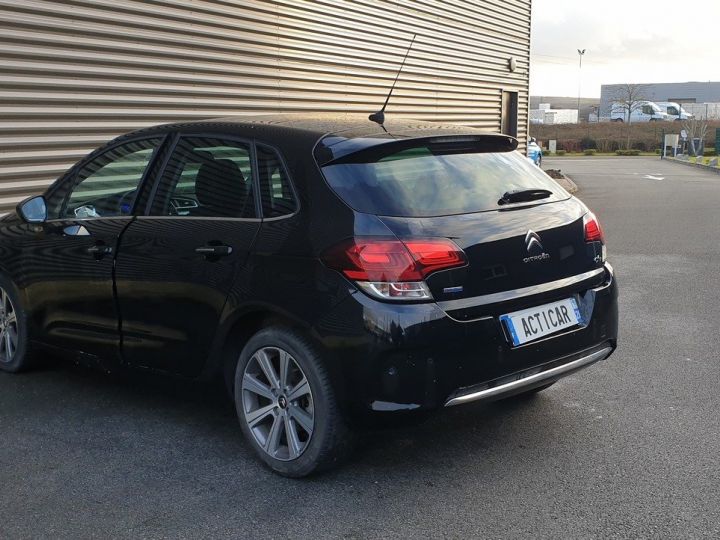 Citroen C4 ii phase 2 1.6 bluehdi 120 shine eat6 . bva Noir Occasion - 23