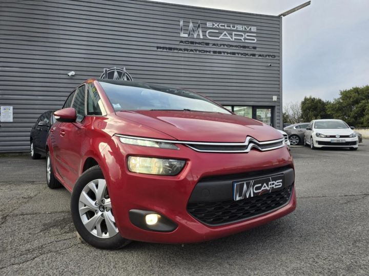 Citroen C4 Picasso 1.6 e-HDi FAP - 115 2013 MONOSPACE Confort PHASE 1 ROUGE FONCE - 4