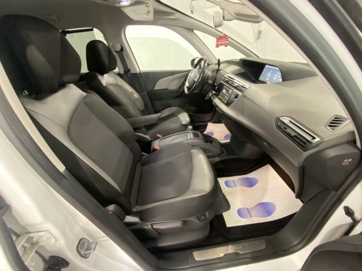 Citroen C4 Picasso 1.6 THP 165 (4 CYLINDRES) EAT6 Shine +49000KMS Blanc Nacré - 14