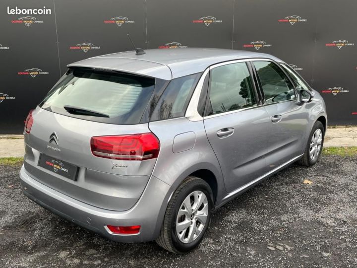 Citroen C4 Picasso Citroën 1.6 BLUE HDI 120CH BV6 FEEL Gris - 5