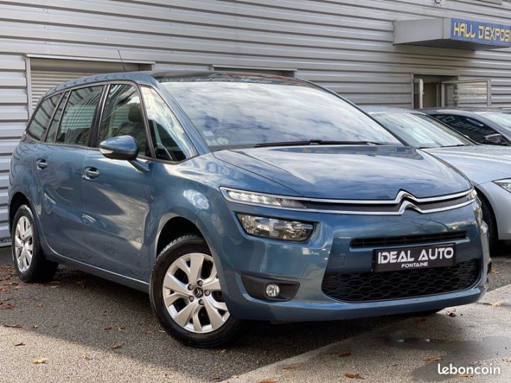 Citroen C4 Picasso Citroën Grand 1.6 E-Hdi 115ch Confort 7 Places Bleu - 1