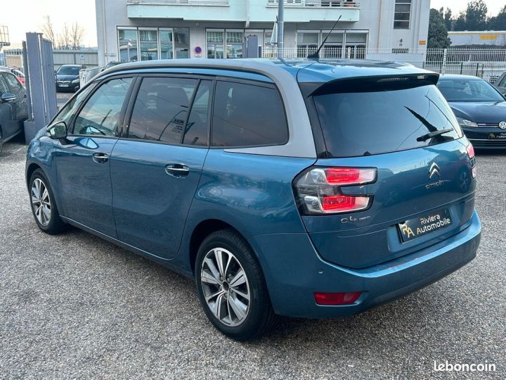 Citroen C4 Picasso Citroën Grand 2.0 BlueHDI 150 Cv Exclusive 7 Places Caméra De Recul-Démarrage Sans Clé-Jantes Aluminium Bleu - 3