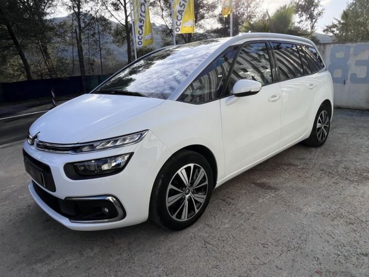 Citroen C4 Picasso Grand SpaceTourer 1.2 PureTech - 130 S&S feel - BV EAT6 bicarburation essence / bioét BLANC - 3