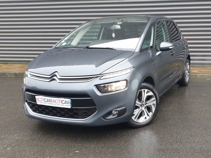 Citroen C4 Picasso ii 2 1.6 bluehdi 120 exclusive eat 6 .bva Gris Anthracite Occasion - 1