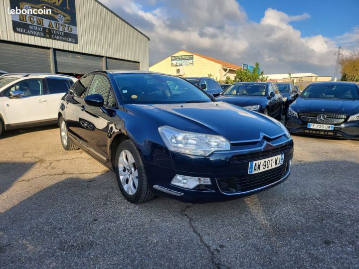 Citroen C5 1.6 hdi 110 ch fap confort Bleu - 1