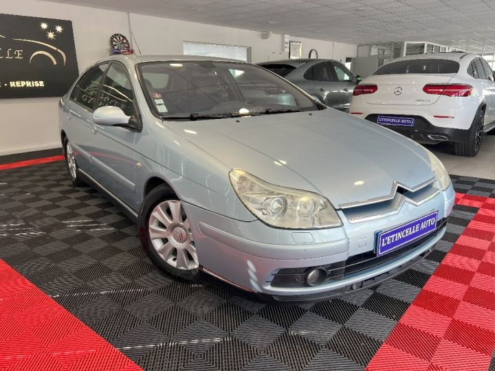 Citroen C5 2.2 HDi 16V 136 FAP Exclusive A Bleu Clair - 4