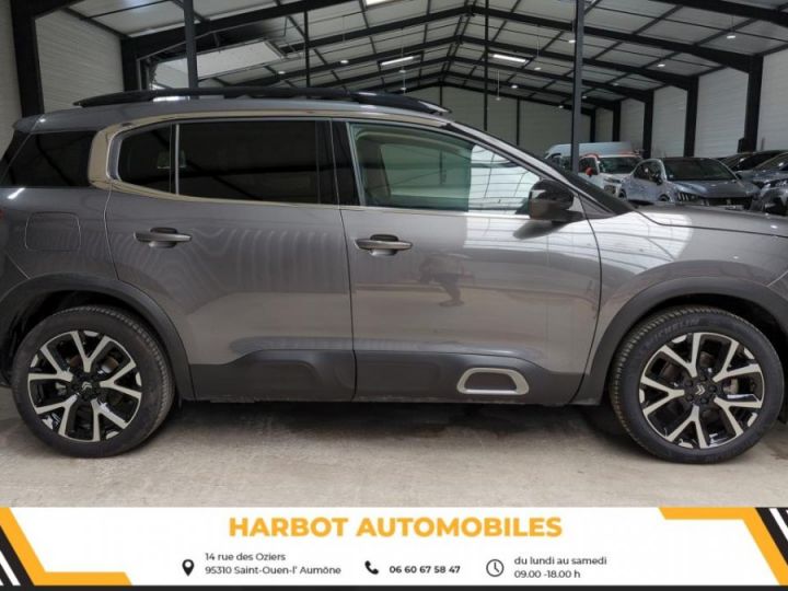 Citroen C5 aircross 1.2 puretech 130cv eat8 shine pack + hayon mains libres + recharge smartphone Gris platinium - 3