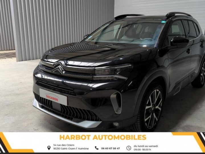 Citroen C5 aircross 1.2 puretech 130cv eat8 shine pack + hayon mains libres + toit pano Noir perla nera - 2