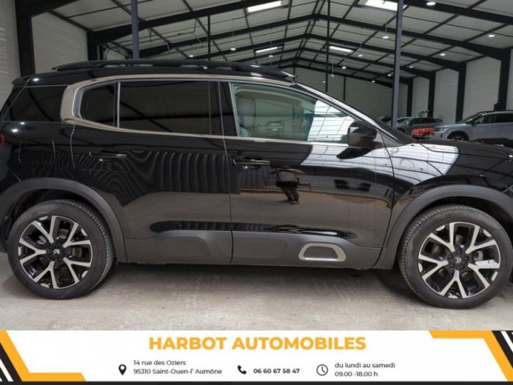 Citroen C5 aircross 1.2 puretech 130cv eat8 shine pack + hayon mains libres + toit pano Noir perla nera - 3