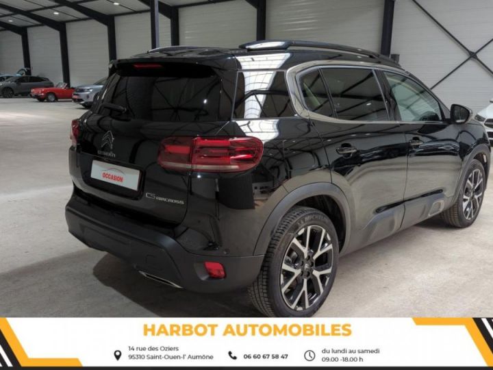 Citroen C5 aircross 1.2 puretech 130cv eat8 shine pack + hayon mains libres + toit pano Noir perla nera - 4