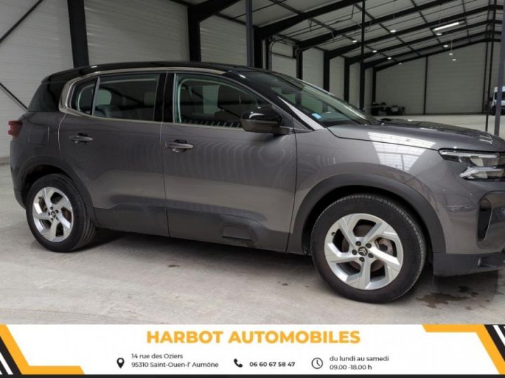 Citroen C5 aircross 1.5 bluehdi 130cv eat8 feel + radar av + camera de recul Gris platinium / toit noir - 1