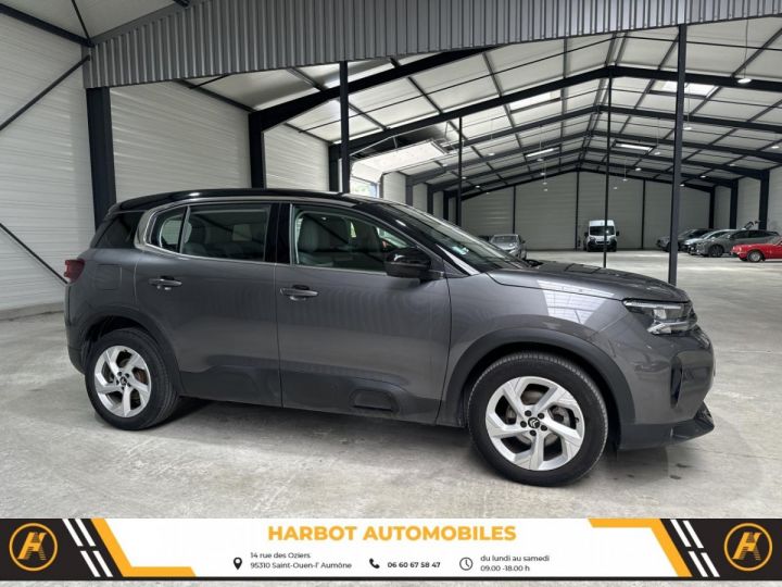 Citroen C5 aircross 1.5 bluehdi 130cv eat8 feel + radar av + camera de recul Gris platinium / toit noir - 1