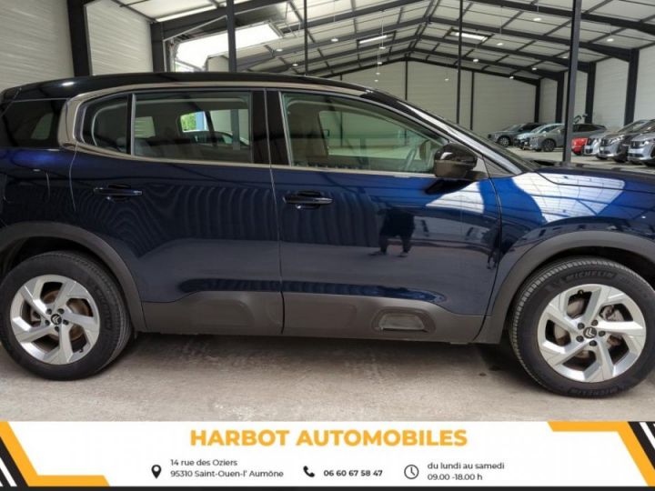 Citroen C5 aircross 1.5 bluehdi 130cv eat8 feel + radar av + camera de recul Bleu eclipse / toit noir - 3