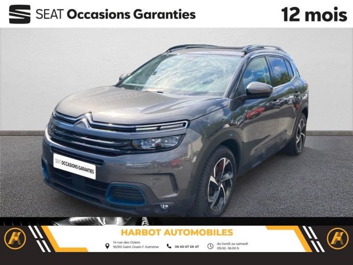 Citroen C5 aircross Hybride rechargeable 225 s&s e-eat8 shine Gris Clair, Métallisé, GRIS - 1