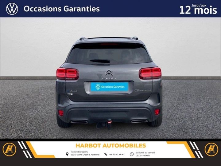 Citroen C5 aircross Hybride rechargeable 225 s&s e-eat8 shine pack Gris foncé - 8